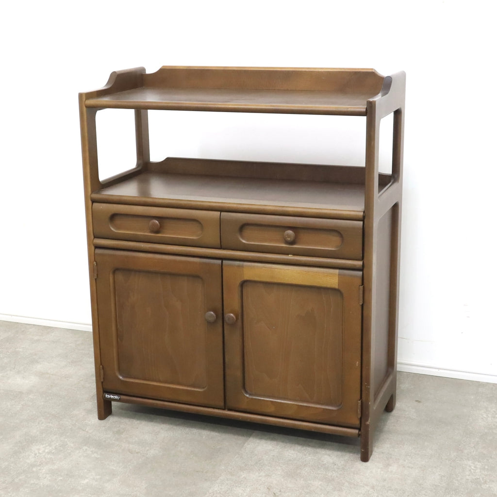 カリモク コルクボード フリーボート コンセント付 電話/FAX台 玄関