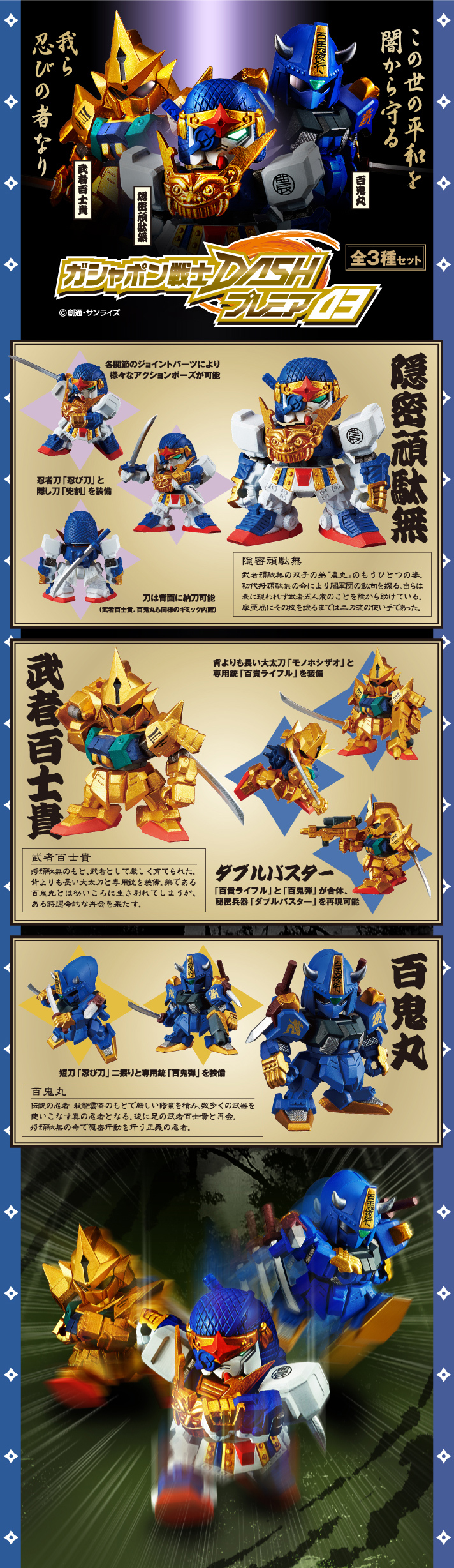 ガシャポン戦士DASHプレミア03【2次：2017年2月発送】 | SDガンダム