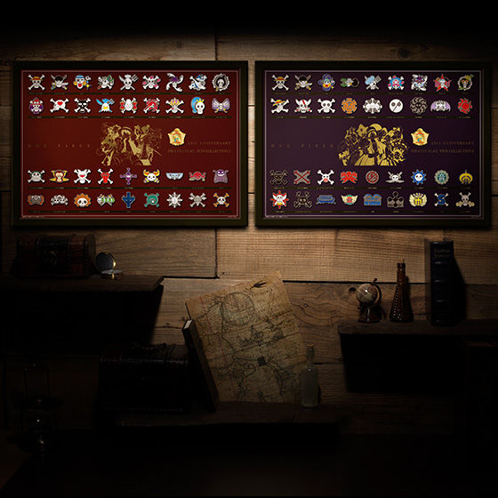 ONE PIECE 15th Anniversary 海賊旗コンプリートピンズコレクション