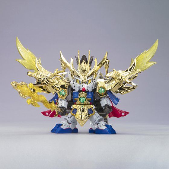 SD三国伝 042 真 翔烈帝 龍装 劉備ガンダム 龍輝宝・的盧 | バンダイ