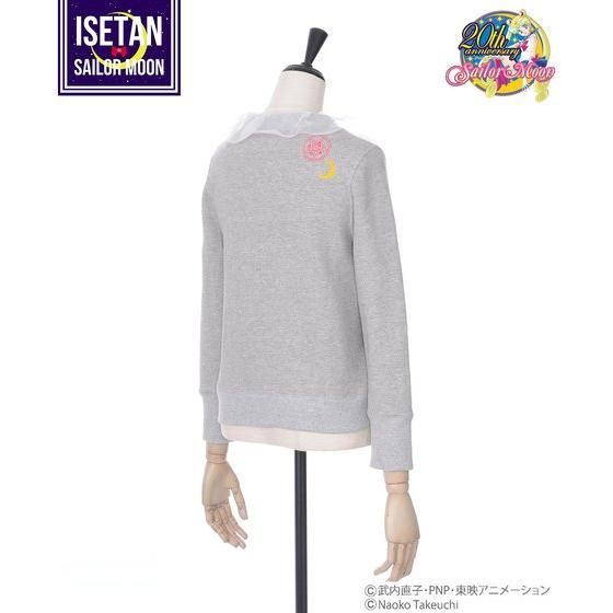 セーラームーンアイコン刺繍スウェットトップス＜Riccimie Premiere