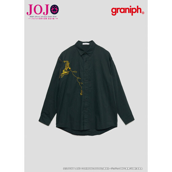 ジョジョの奇妙な冒険 黄金の風』×『グラニフ』シャツ A | ジョジョの