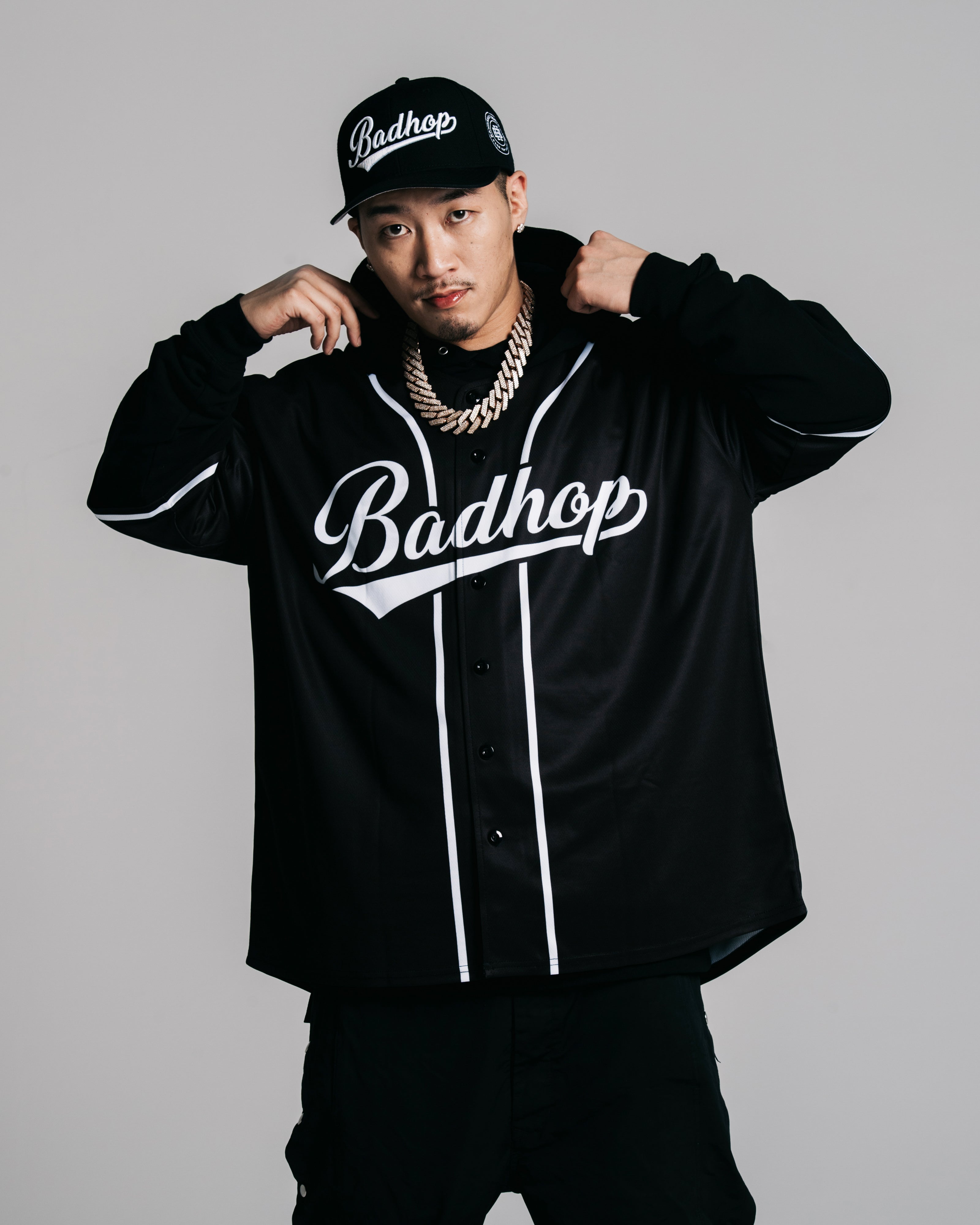 BH BASEBALL SHIRT / BLACK – BAD HOP オフィシャルサイト
