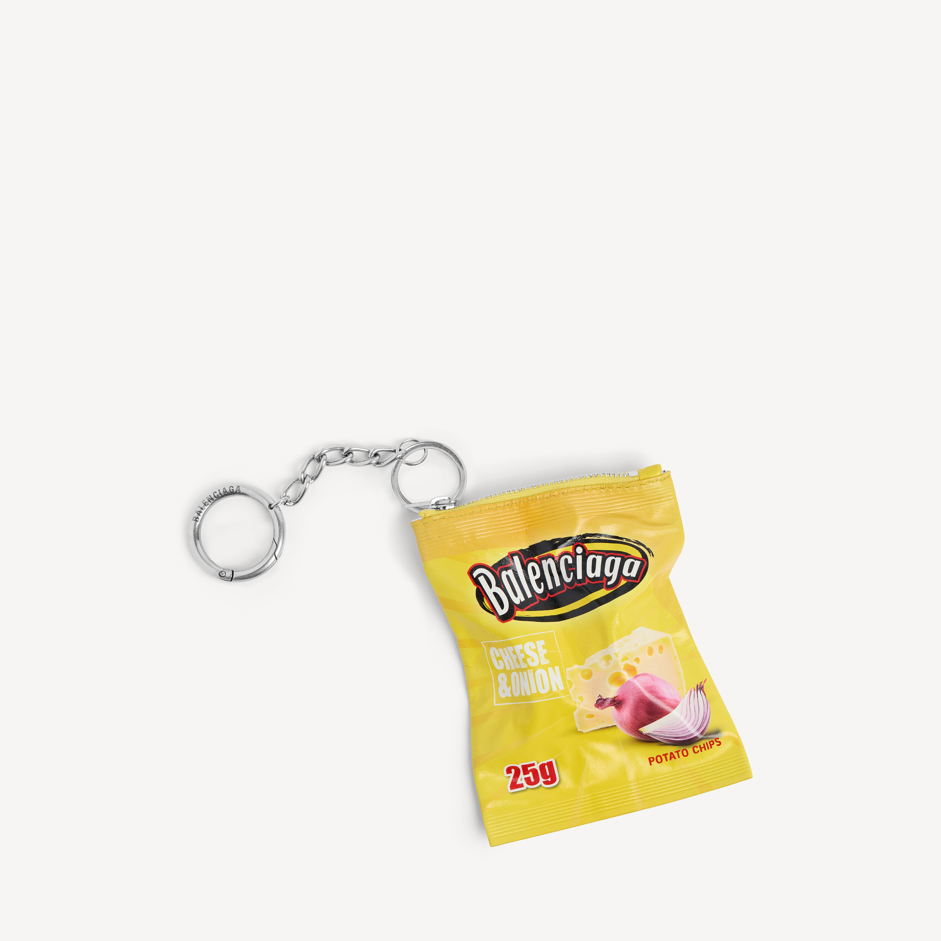 キーリング Chips チャーム で イエロー | Balenciaga JP (バレンシアガ）