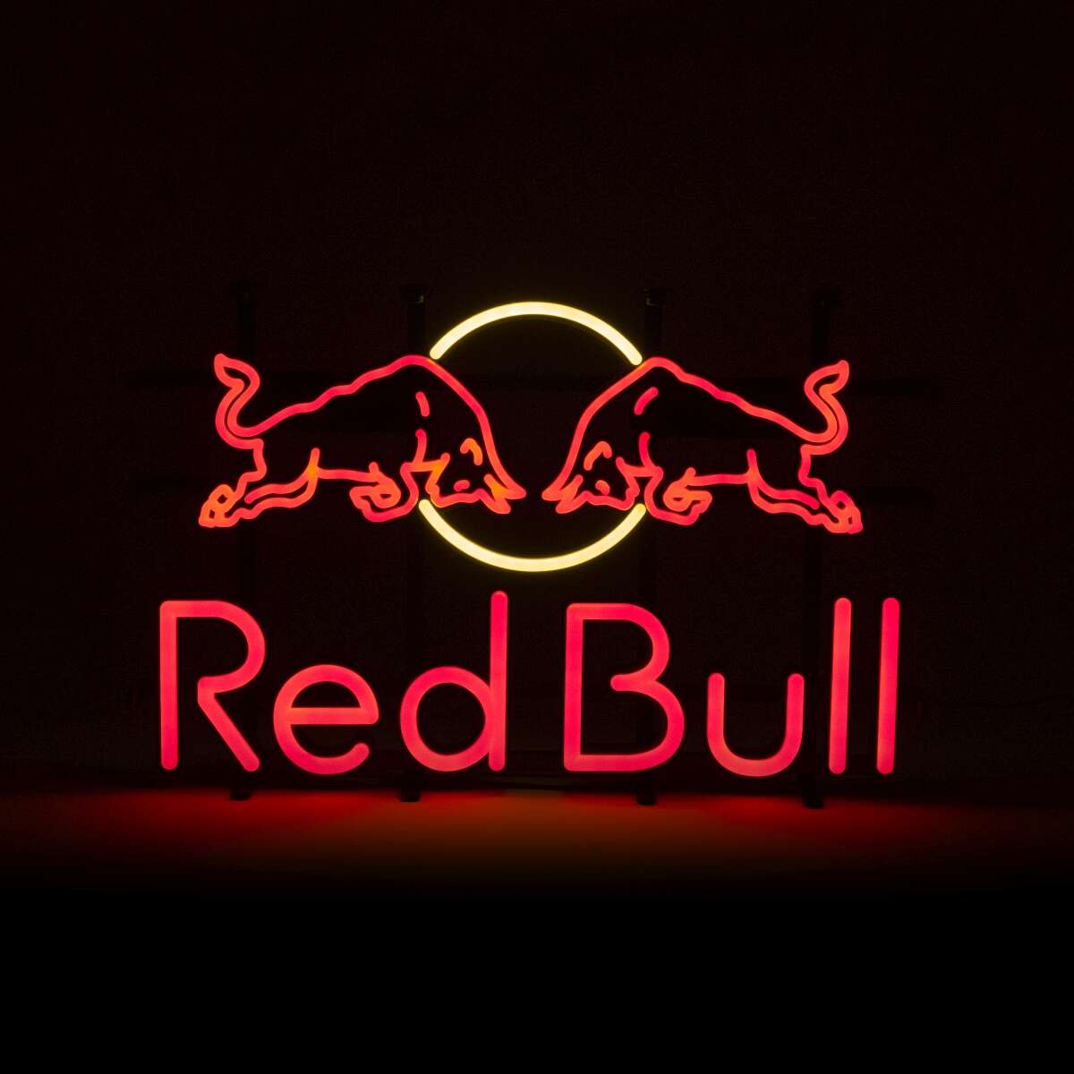 Red Bull neon sign | 52x35x8cm Red Bull neon lettering