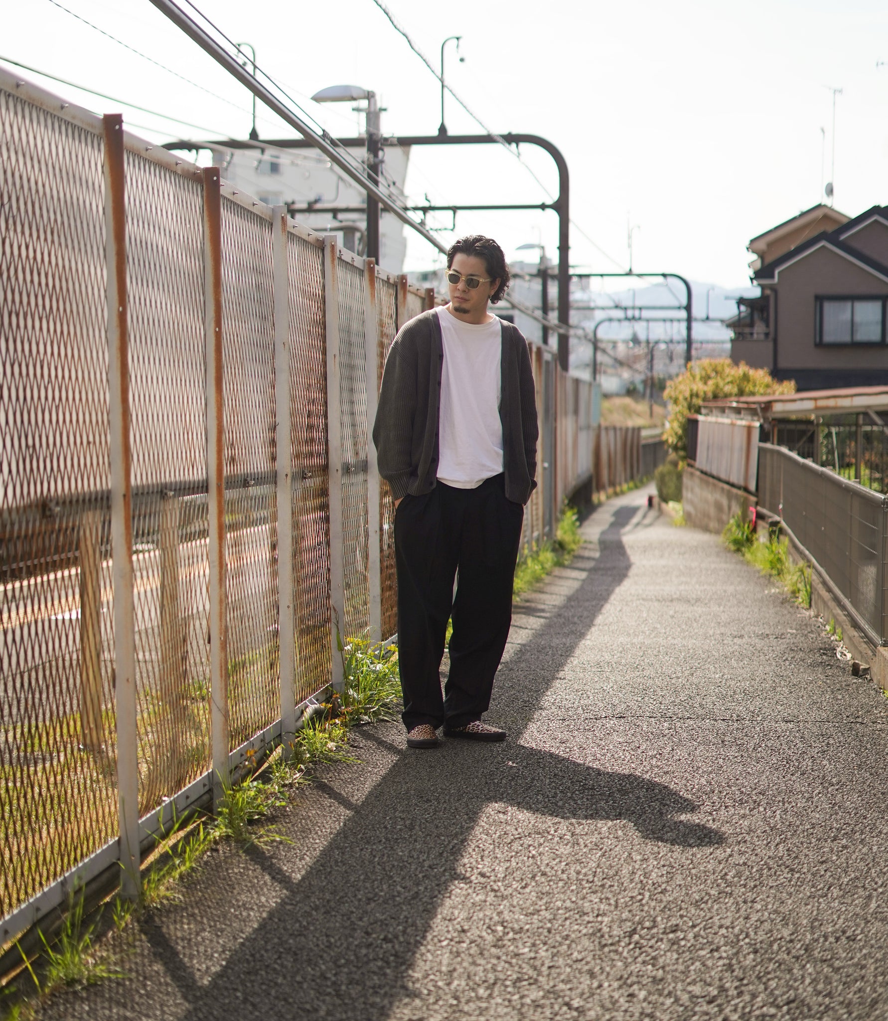 Hide and Seek Garment Dye Rib Knit Cardigan (Black) – BASE L.H.P