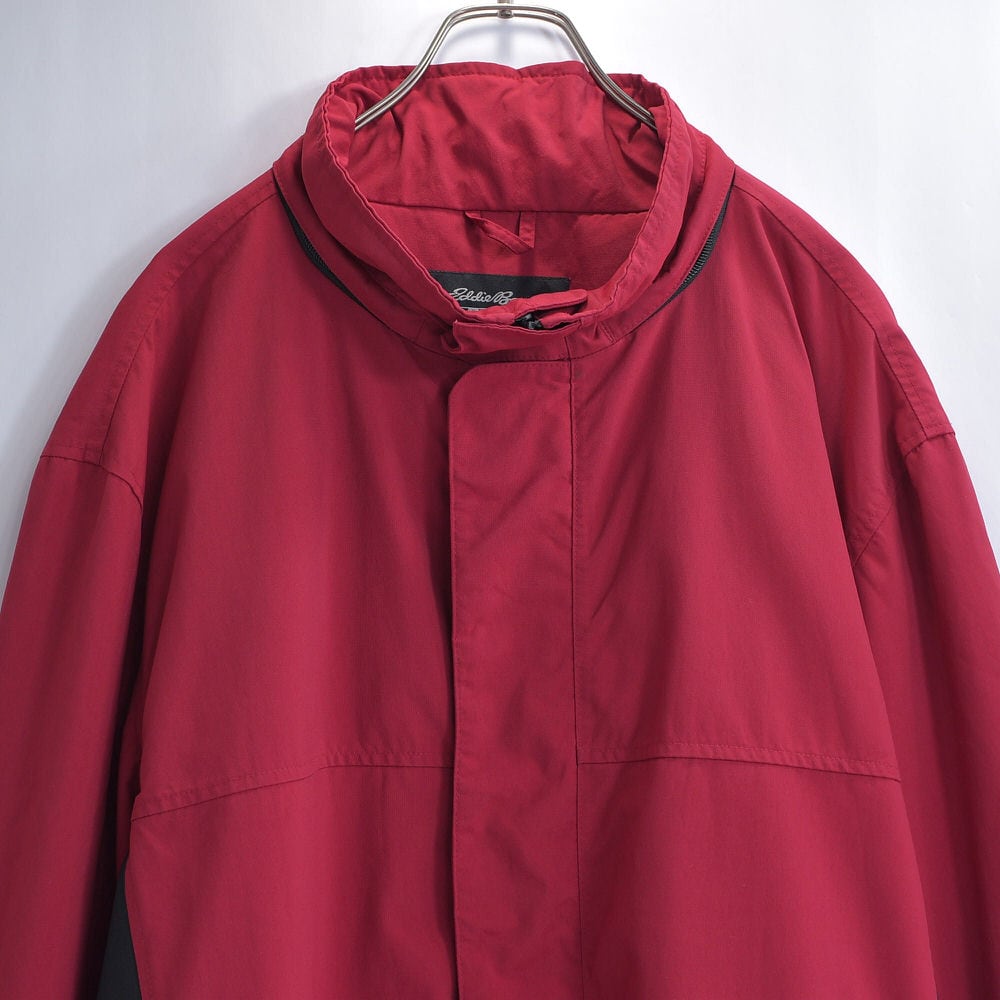 90s～ EDDIE BAUER EBTEK バイカラー ナイロン ジャケット テック系