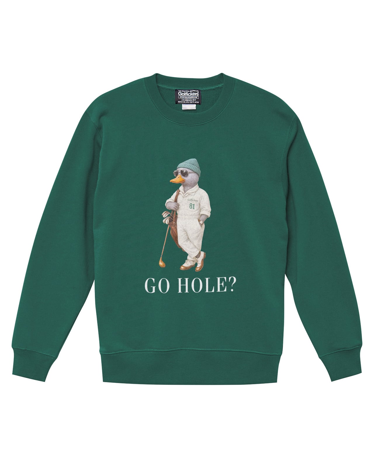 HOLE 634] G-sweat 2026 -Green- ☆予約商品 | Golfickers
