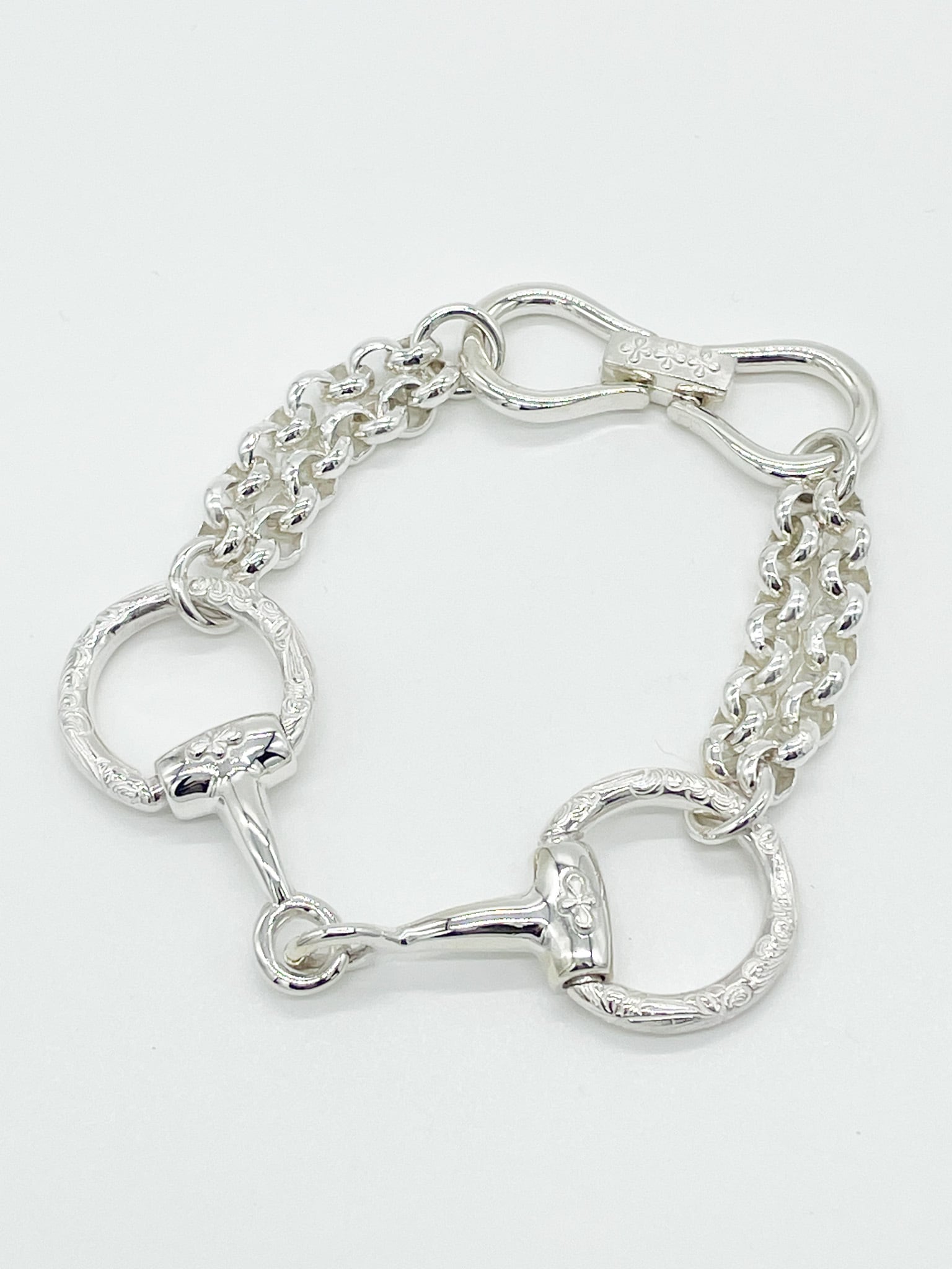 WAKAN SILVER SMITH BN-036 Hook connect gradually (徐々に太く