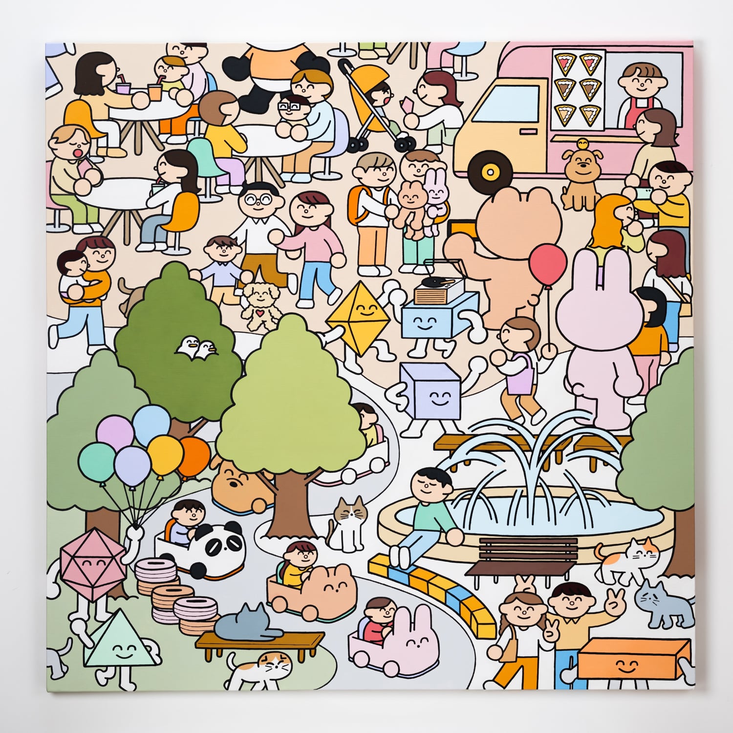 わかる 原画B-1 「Park」 | TOKYO PiXEL. shop & gallery