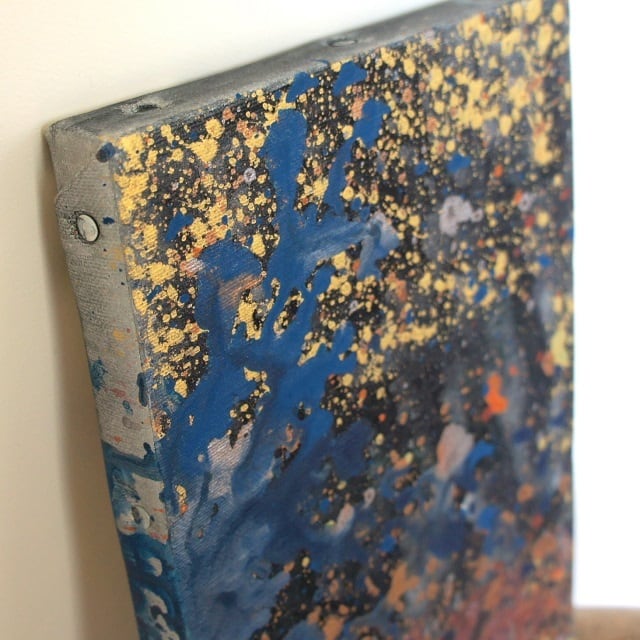 無題」 キャンバスにアクリル * 現代美術 アート作品 絵画 抽象画 内野