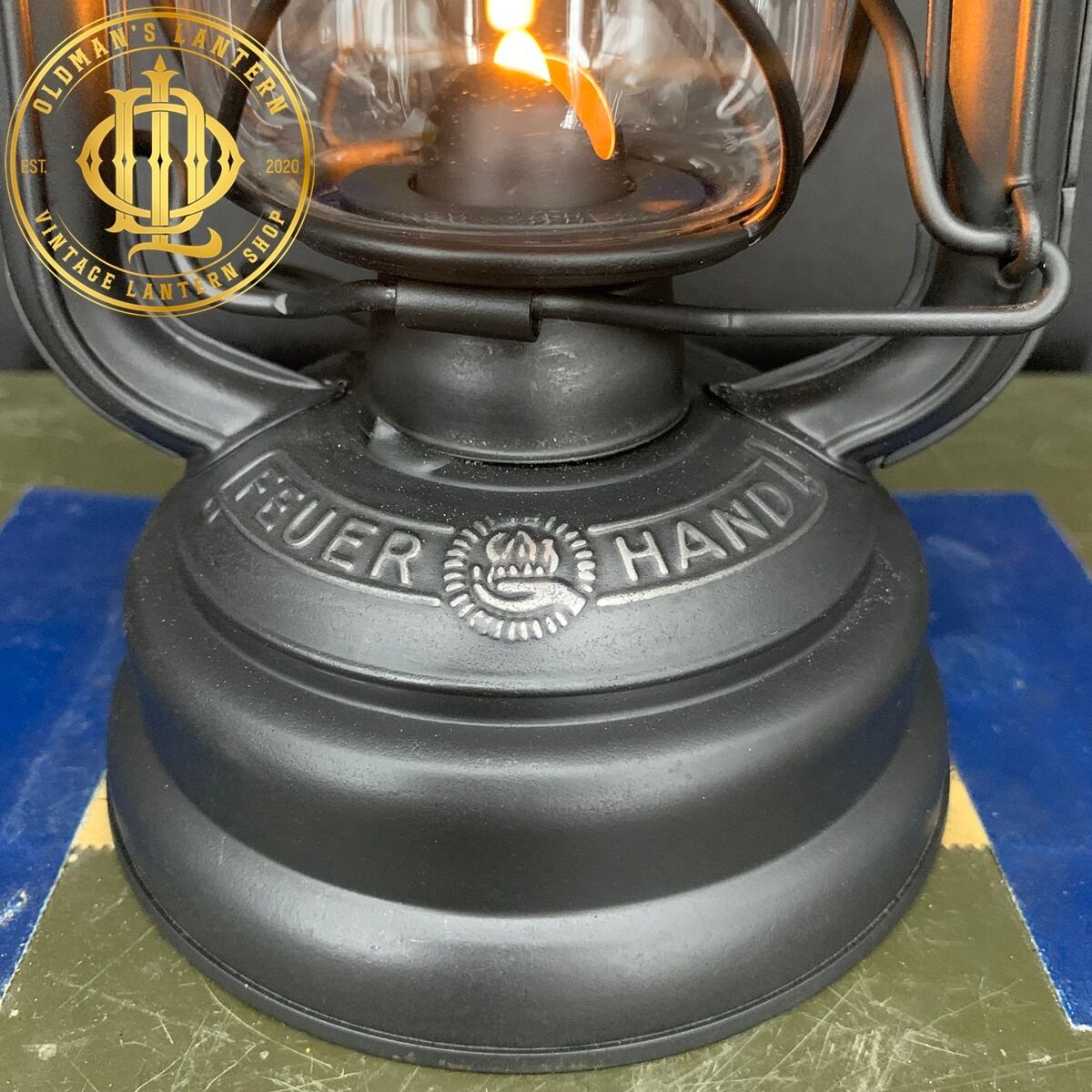FEUERHAND 176 STK DBP K1490 AUER glass | Oldman's lantern