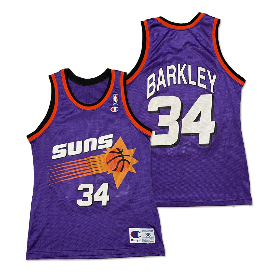 Charles Barkley 【Phoenix Suns】 Game Shirt. Champion | am3:41