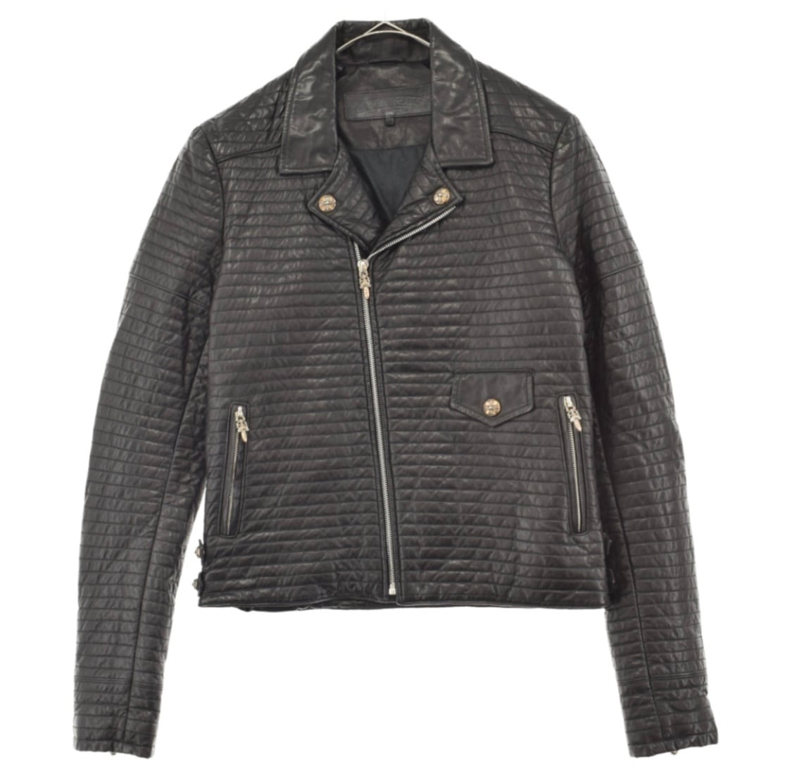 CHROME HEARTS クロムハーツ CRETIN LTHR クリティン キルティング