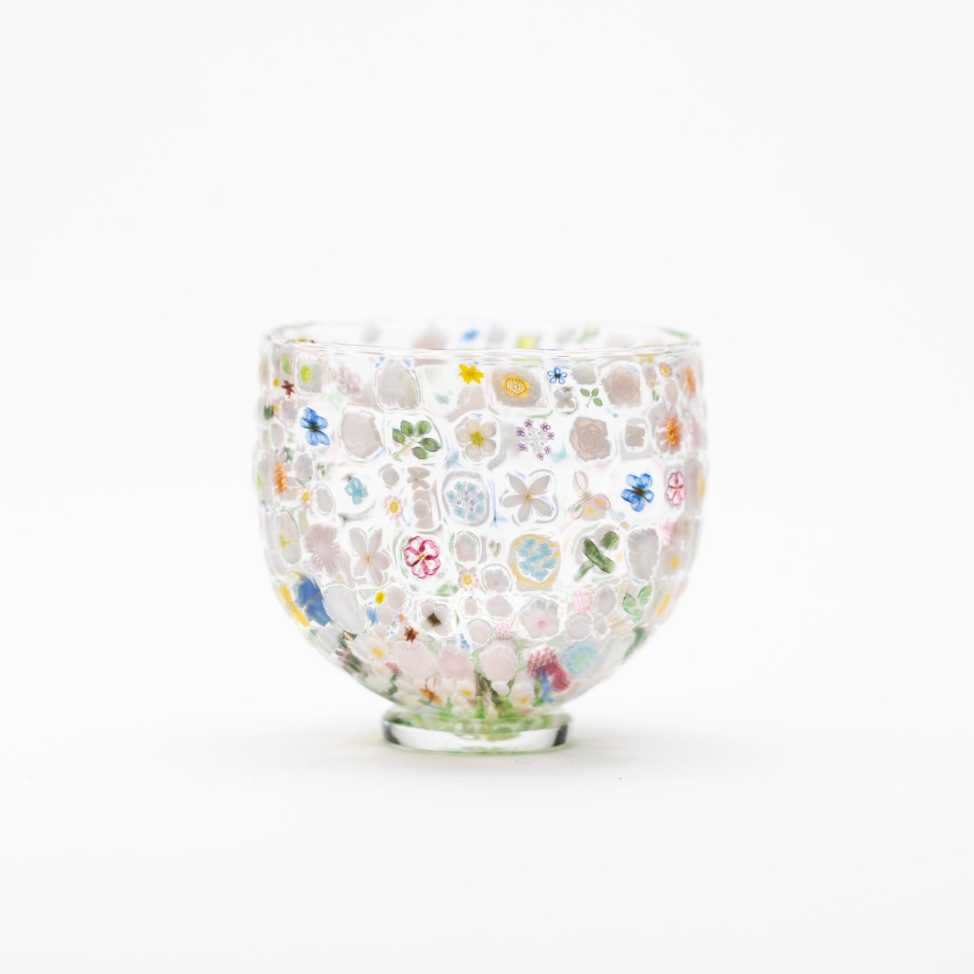 江波冨士子：sake cup「花の庭」 | filament store