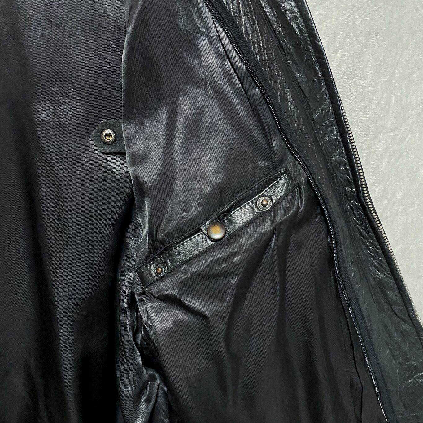 ドイツ警察 ポリスマン レザージャケット L〜XL ライダース モーター