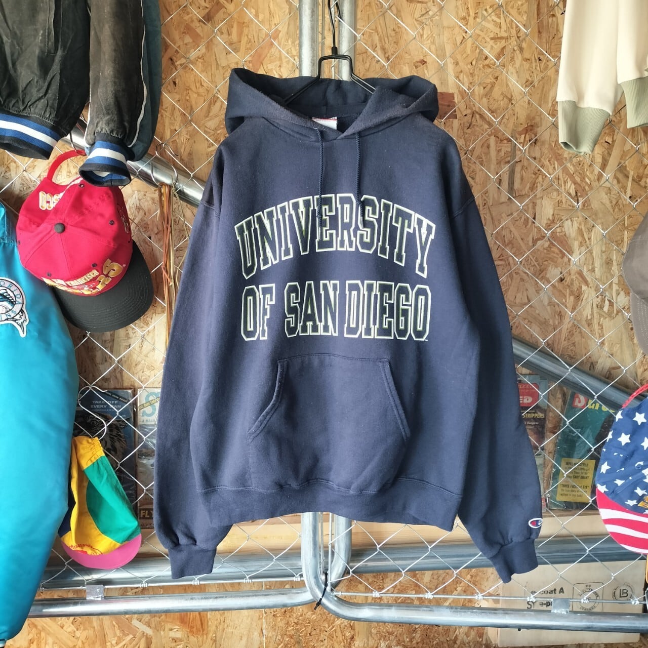 champion チャンピオン 90s 00s カレッジロゴ スウェットパーカー プル