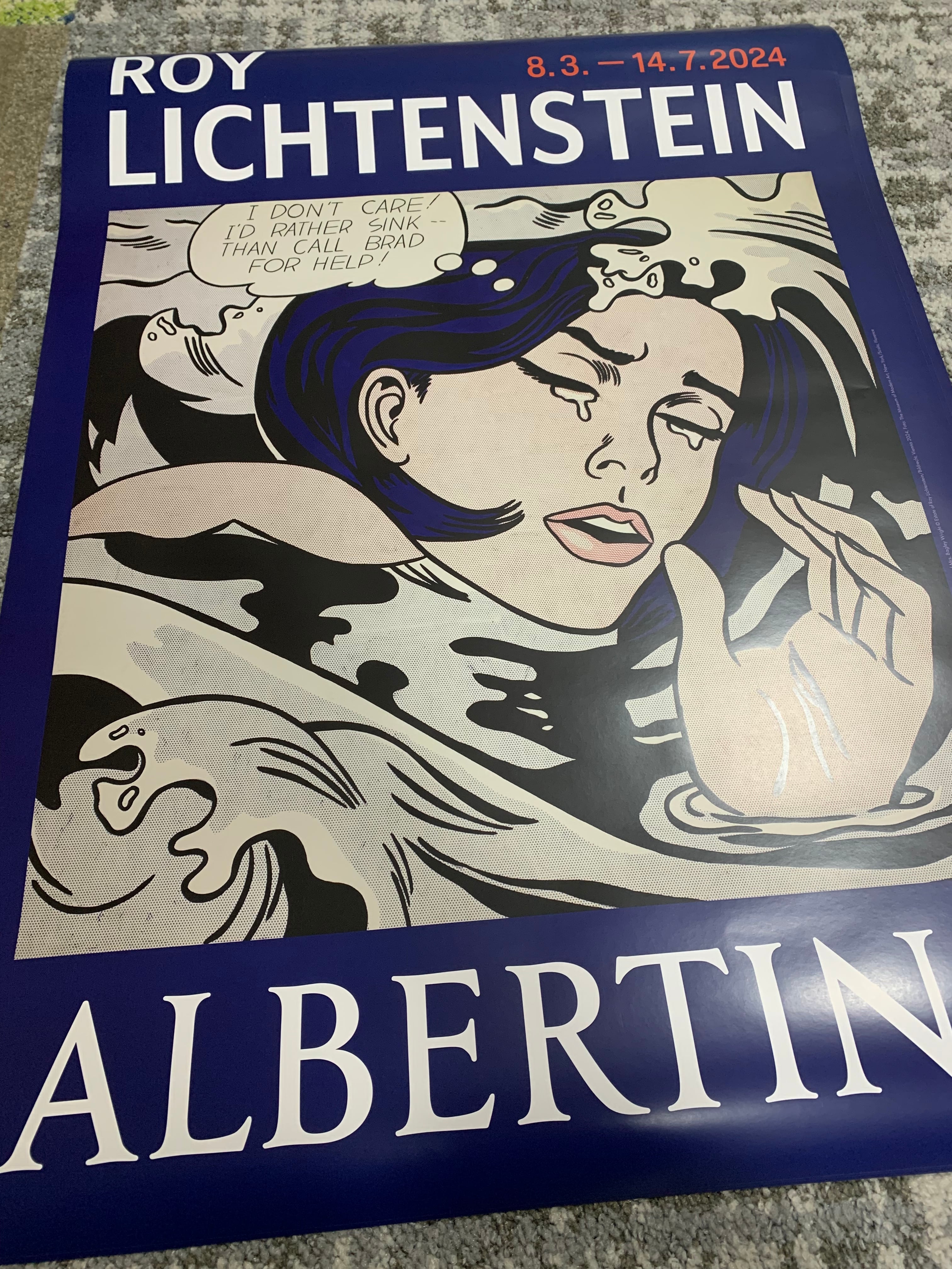 ロイ・リキテンスタイン展 海外ポスター① A1版 Lichtenstein | Pay ID
