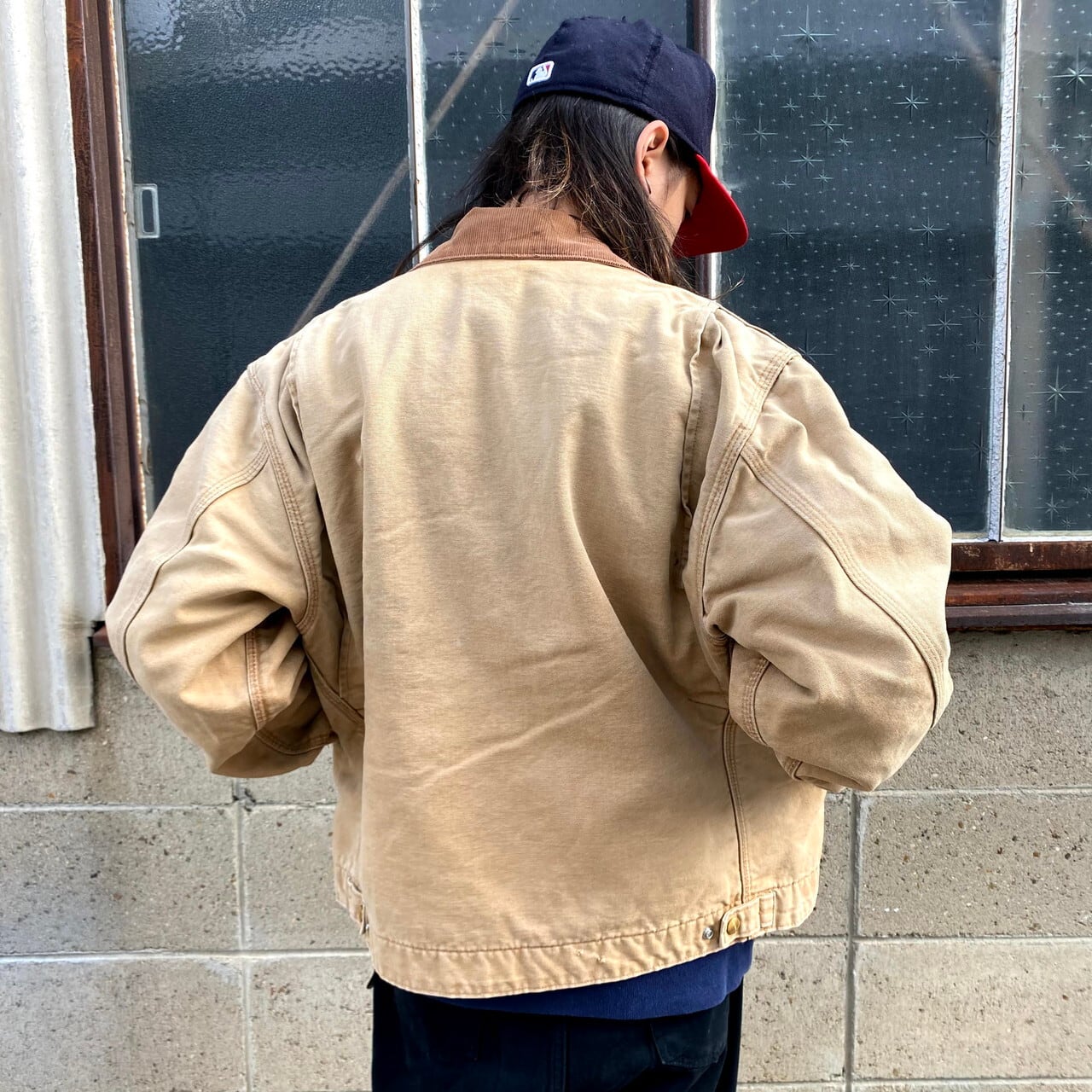 USA製 Carhartt カーハート デトロイトジャケット メンズL相当 古着