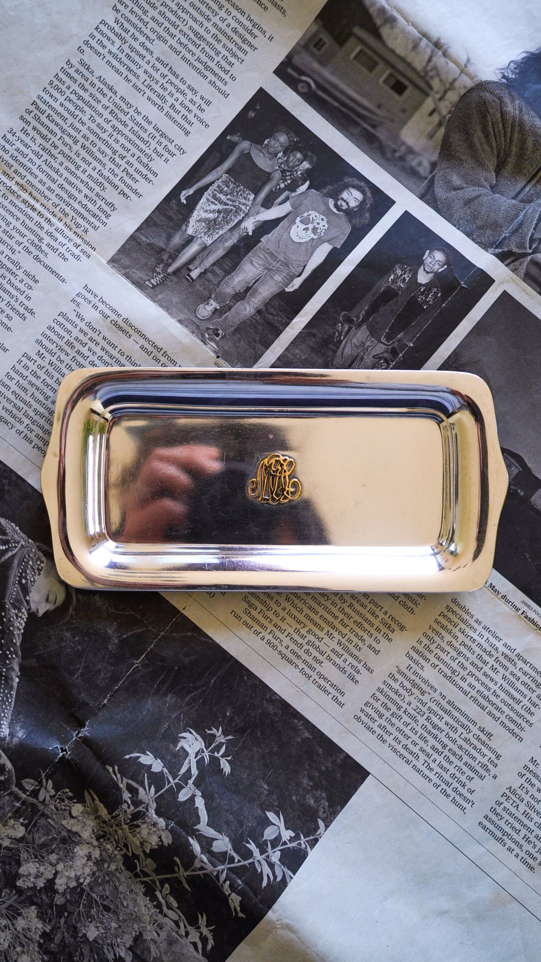 1920s】TIFFANY&Co. ティファニー シルバー ドレッサー トレイ