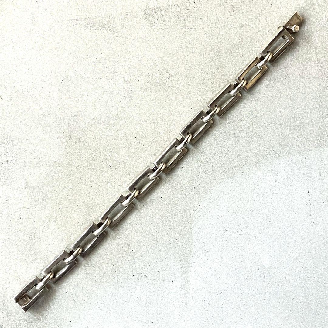 メキシコ製 MEXICO ヴィンテージ HEAVY チェーンブレスレット 925 | unune