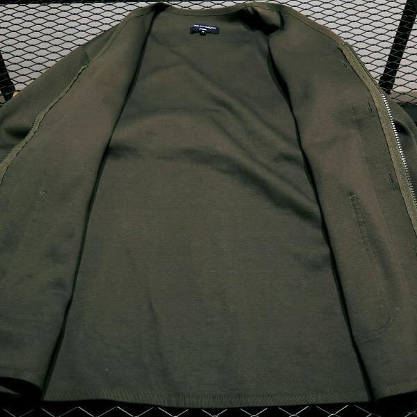 COMME des GARCONS HOMME 綿ダブルフェイス2WAYカーディガン HI-T001