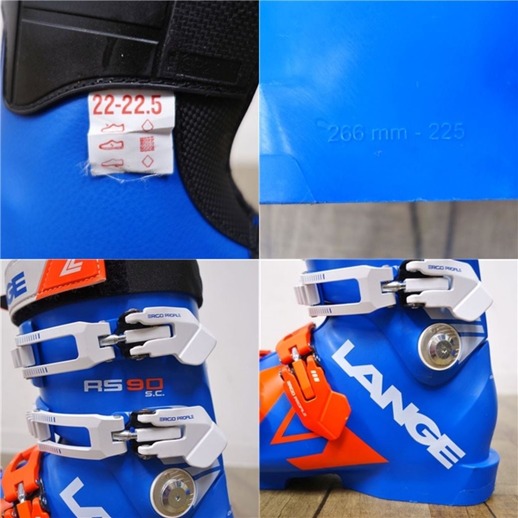 ラング LANGE スキーブーツ RS90SC 22-22.5cm ソール長266mm アルペン