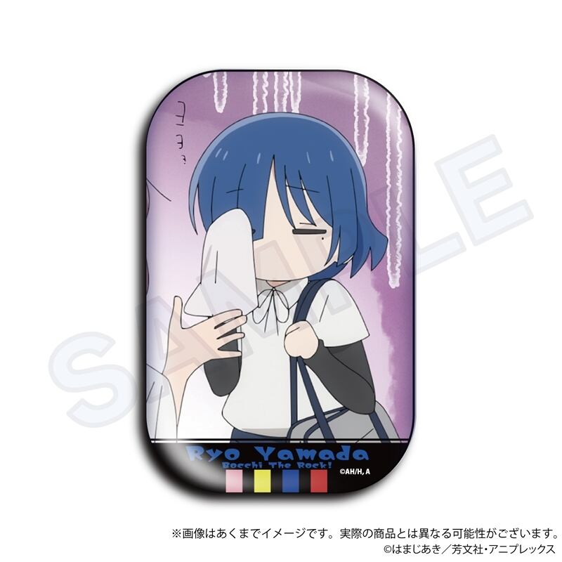 ぼっち・ざ・ろっく！」コレクションスクエア缶バッジ 山田リョウ