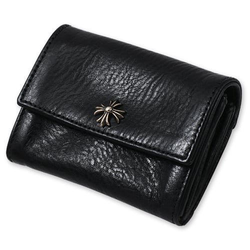 CHROME HEARTS クロムハーツ Wallet ウォレット 財布 レザー】タイニー
