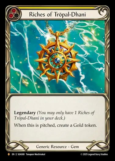 SEA000【EN】『RF』【Generic】トロパル＝ダニの財宝/Riches of Tropal