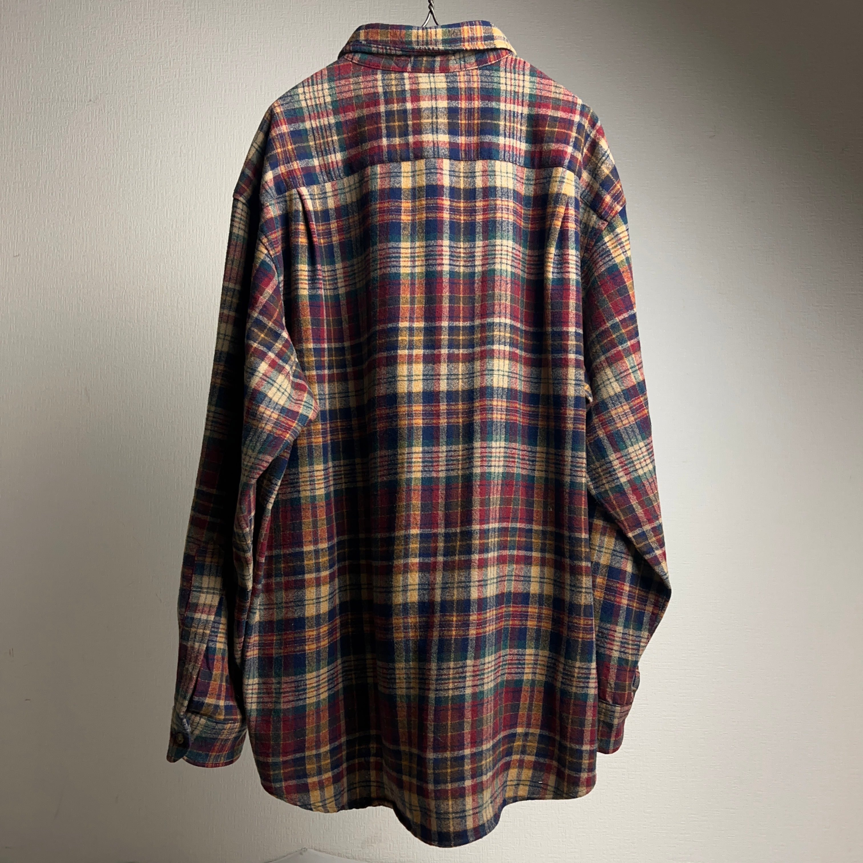 90's~00's “PENDLETON” Plaid Shirt SIZE XL 90年代~00年代 ペン