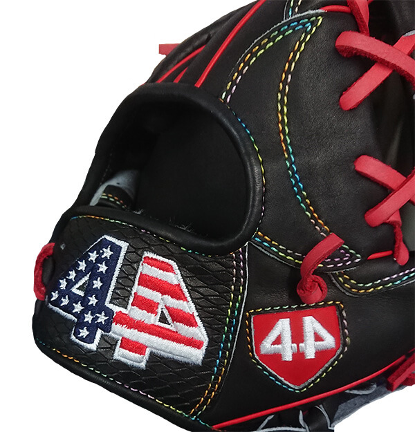 メジャー(MLB)の若手選手に大人気、44（フォーティーフォー）グラブ