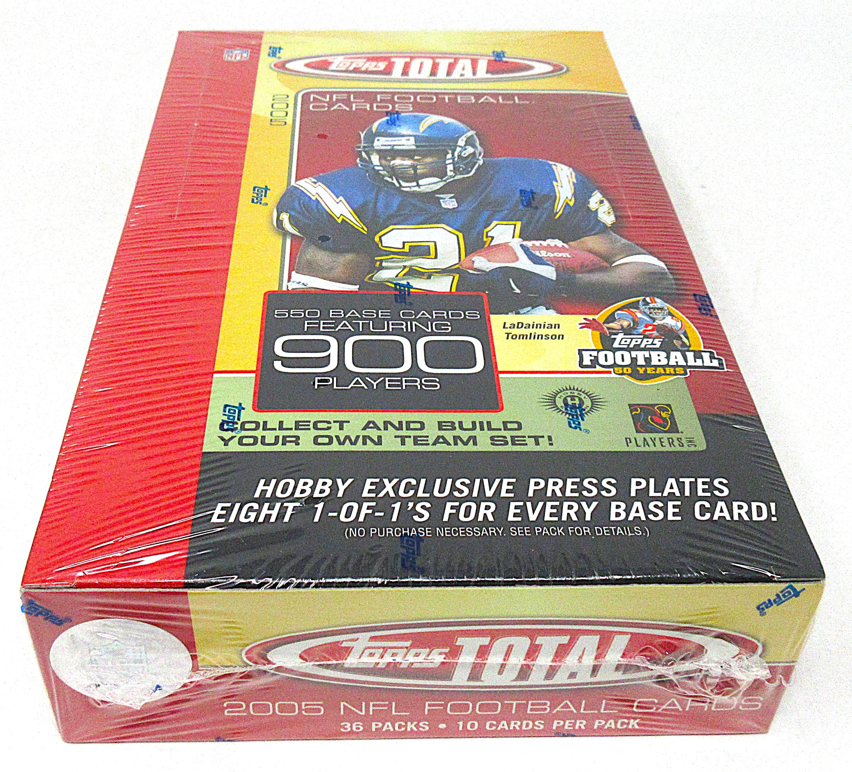 2005 Topps Total Football Box (Hobby) (36/10) – Baseball Card Exchange
