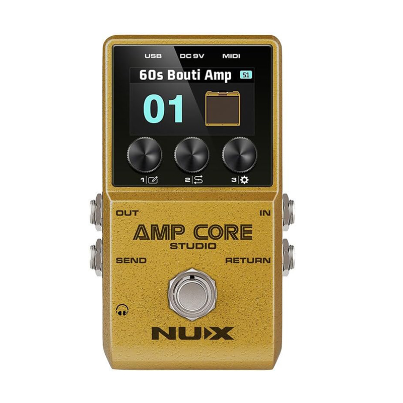 NUX / Amp Core Studioの特徴と使い方などを徹底レビュー。自宅練習に