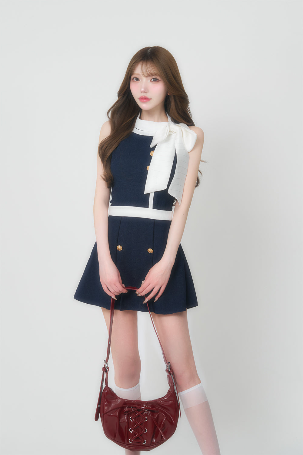 BELEAR MIMI（ベリアミミ）】【予約商品】アメスリツイードミニワンピース