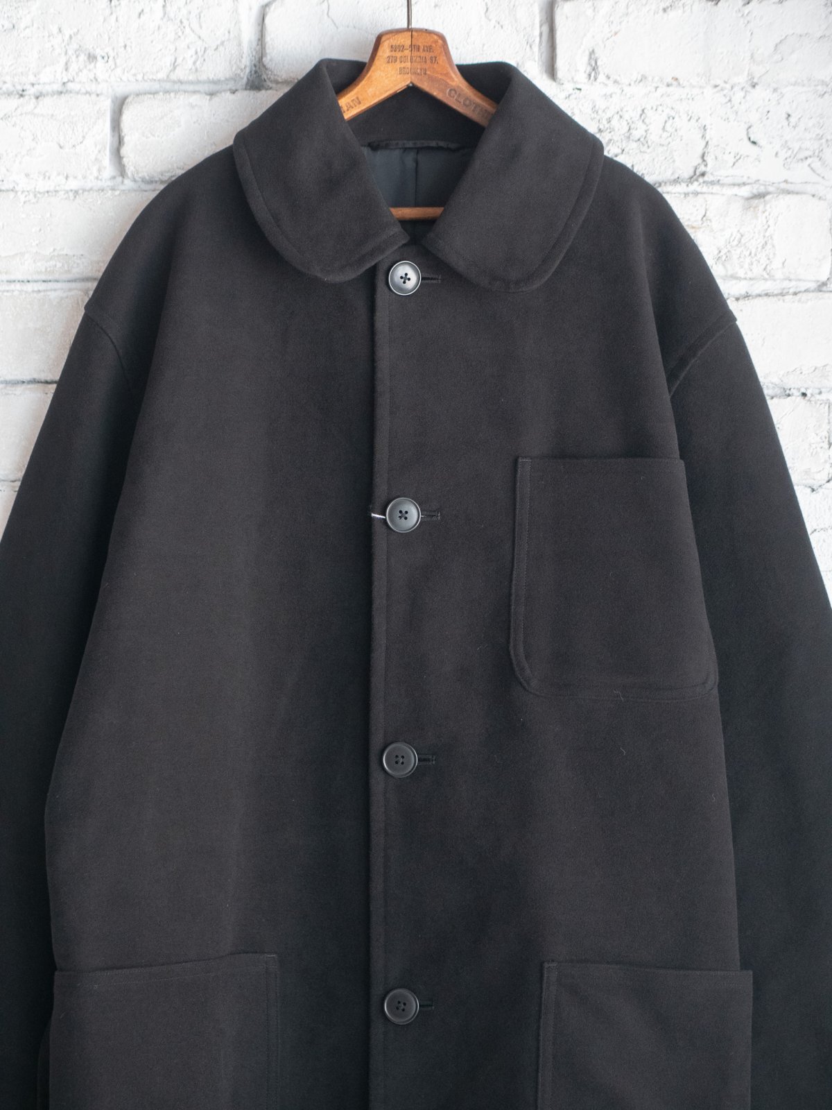 COMOLI コモリ モールスキンミリタリーコート (C03-04012)