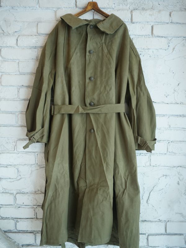 DEADSTOCK 50's FRENCH ARMY MOTORCYCLE COAT デッドストック 50年代