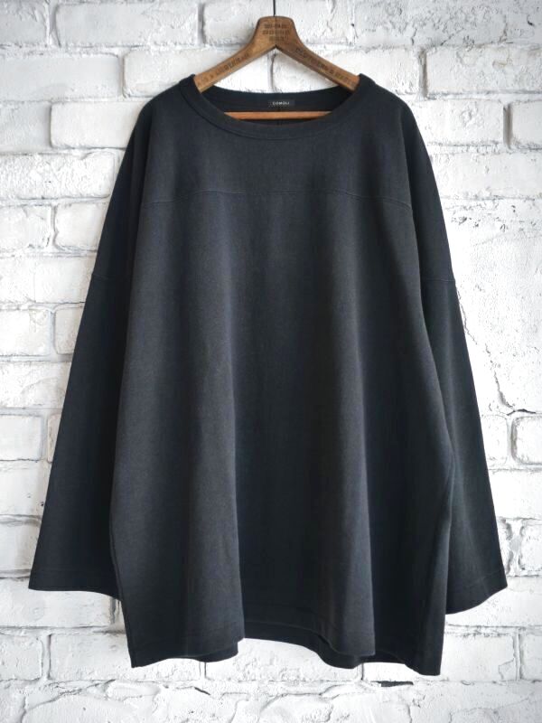 COMOLI コモリ フットボールTシャツ (Y03-05004)