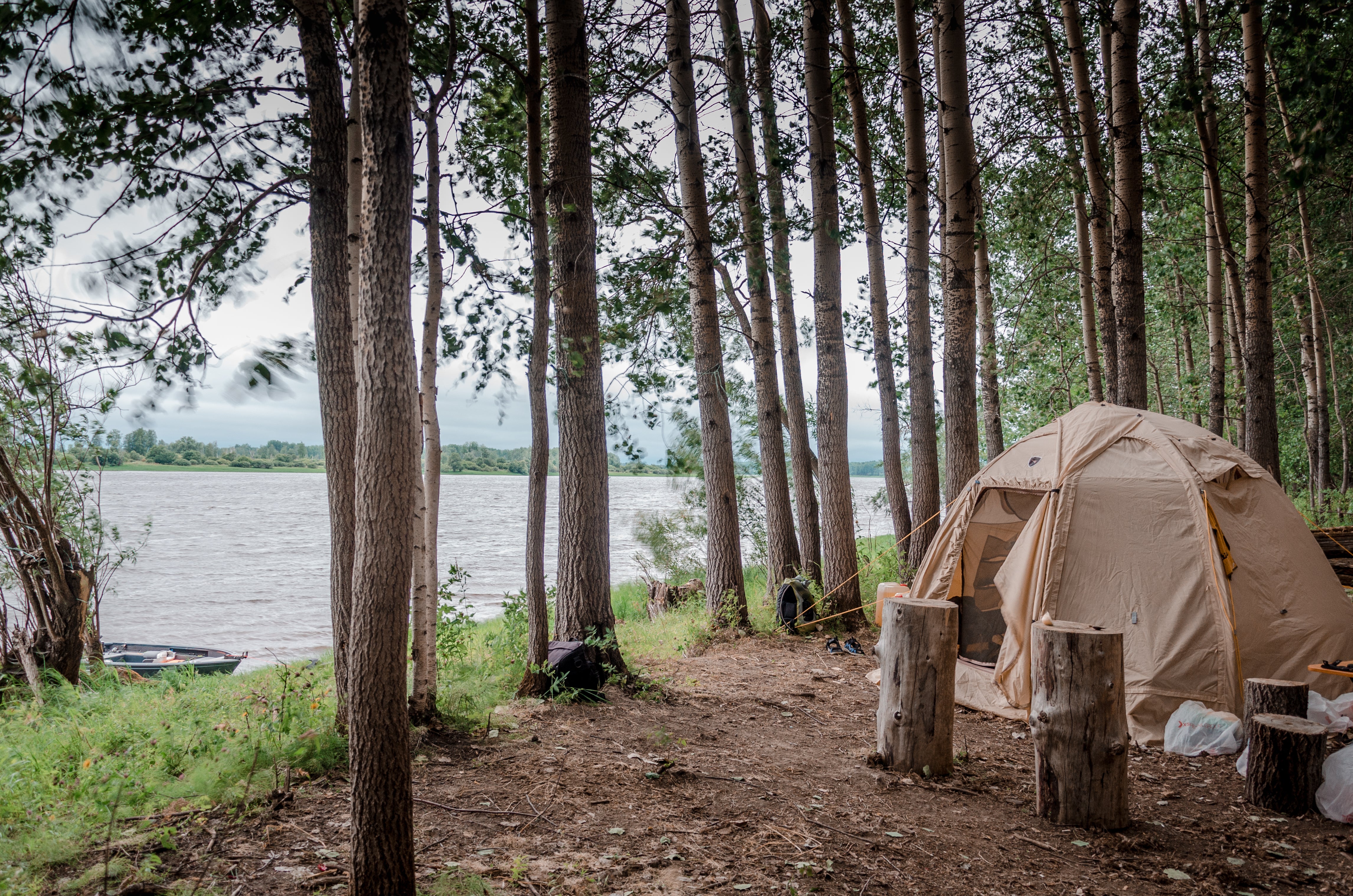 Bereg UP-2 Hot Tent - 2-3 Person Winter Tent -50°C | BeregCanada