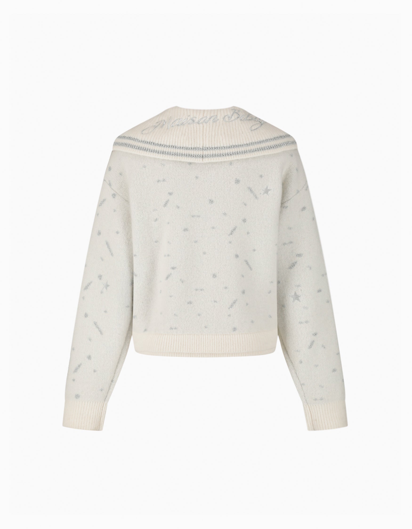 BIBIY. MADE | MAISON BIBIY. STAR KNIT WHITE｜Bibiy.