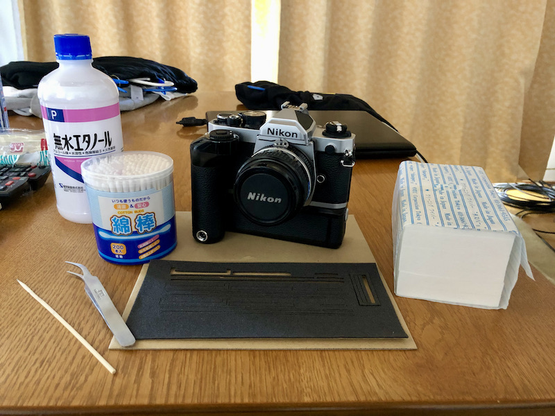 Nikon New FM2 のモルト交換をやってみた。: bigmoroのブログ