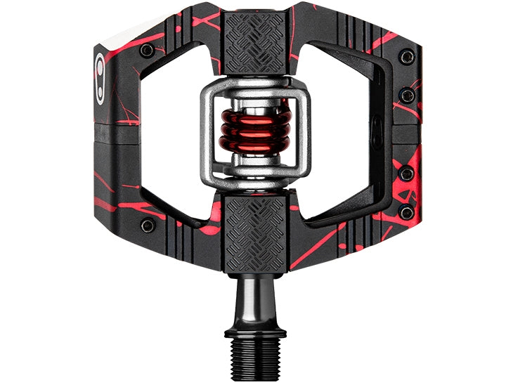 crankbrothers mallet E LS SPLATTER EDITION RED/BLACK ｜クランク