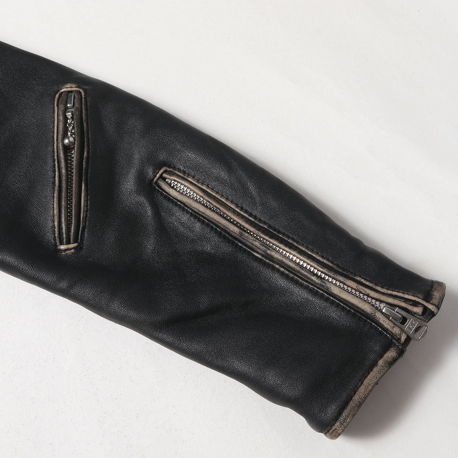 NANO UNIVERSE (ナノユニバース) ヴィンテージ加工 シープ スキン