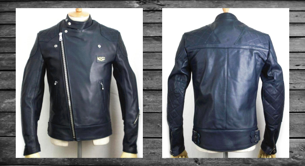 Lewis Leathers(ルイスレザーズ) No.445 SUPER MONZA ネイビー ：流行