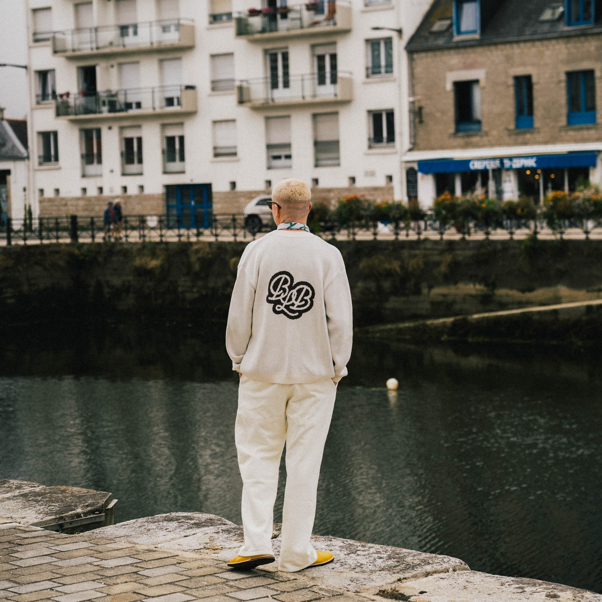 Ljubav x Bogey Boys Cardigan - Cream