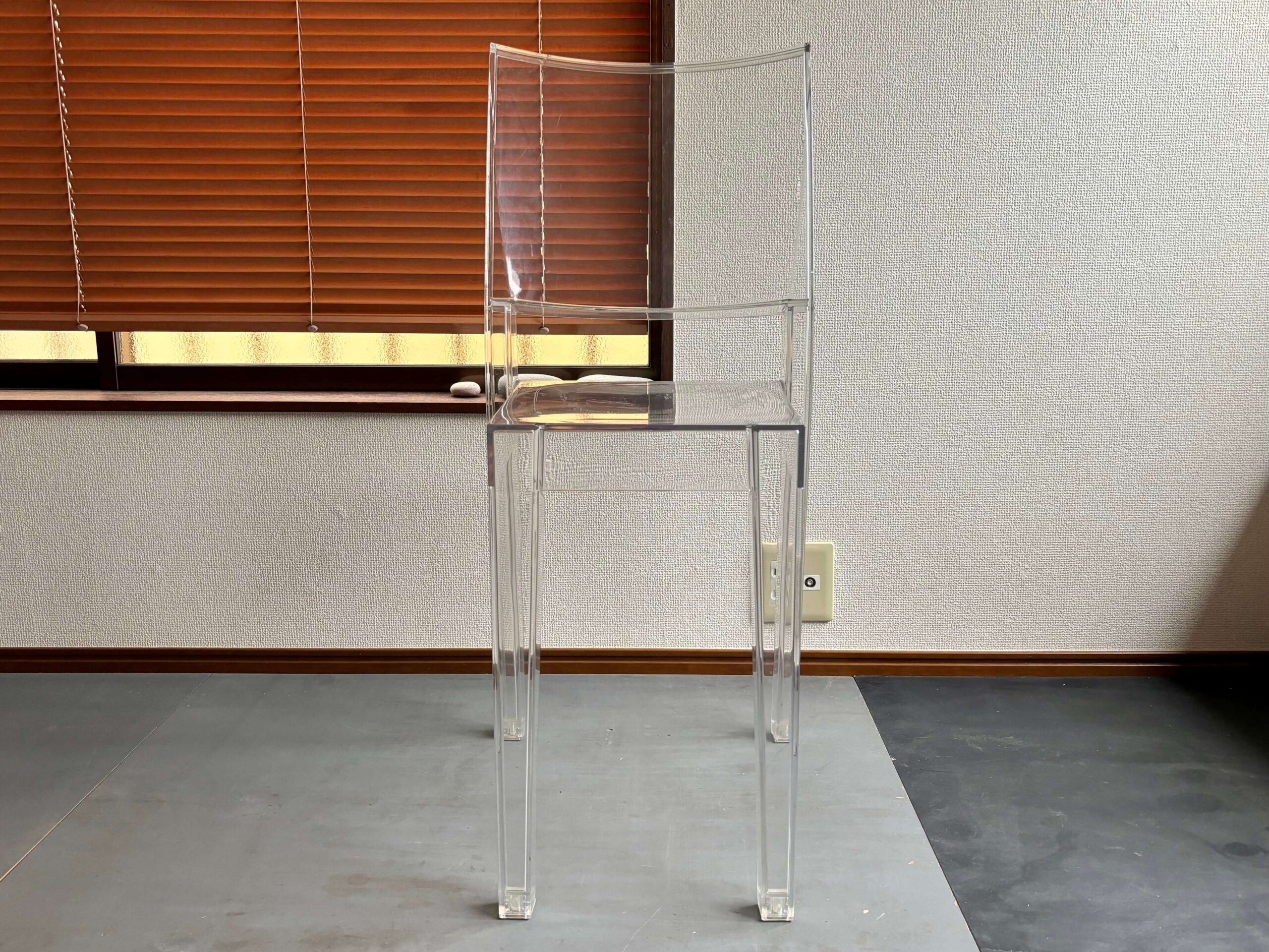 No.11016「Kartell〈LA MARIE〉クリスタル チェア：Philippe Starck