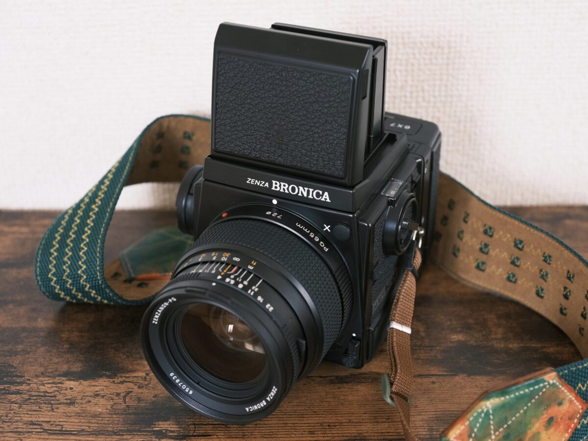 フィルムカメラレビュー。「ZENZABRONICA GS-1」 | BORN SURE blog