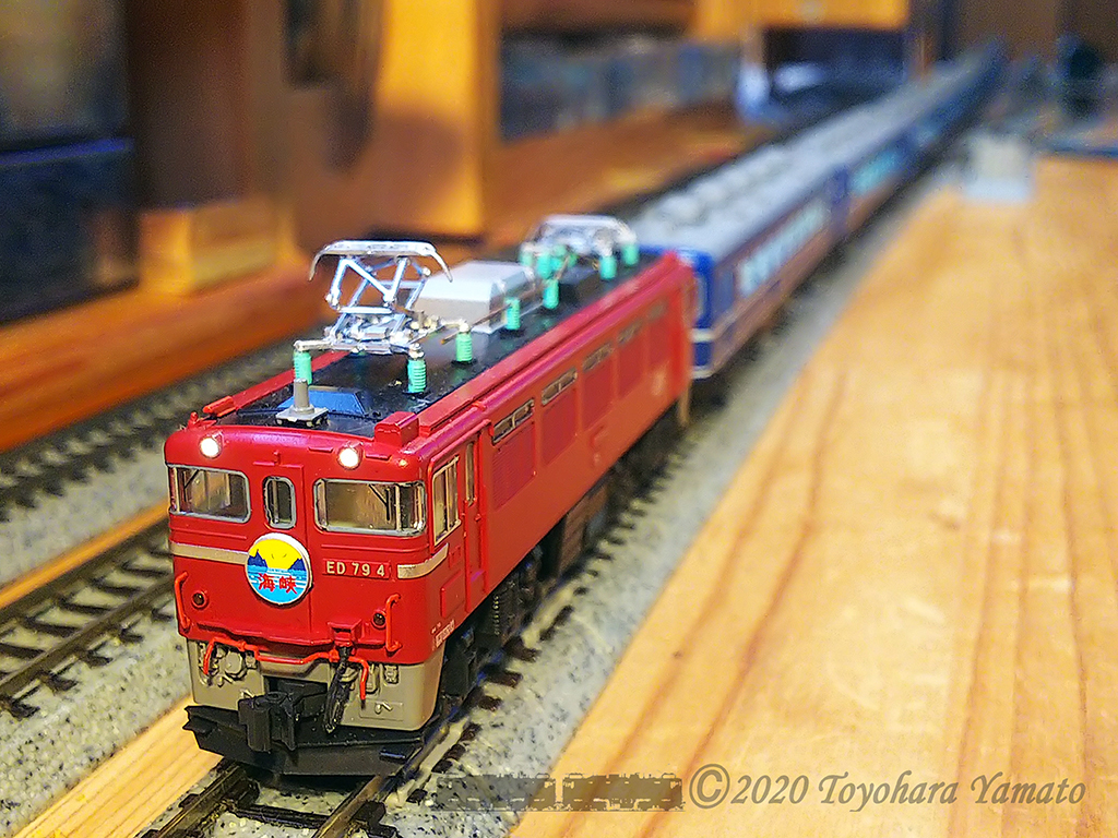 N-Gauge KATO ED79＋14系500番台 快速海峡 - 重単5175(FC2版)