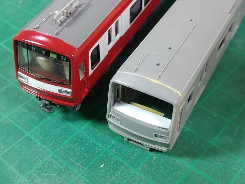 3連休チャレンジ！ GM 京急2000形 3扉仕様製作記 2日目 | ニムコニ鉄道