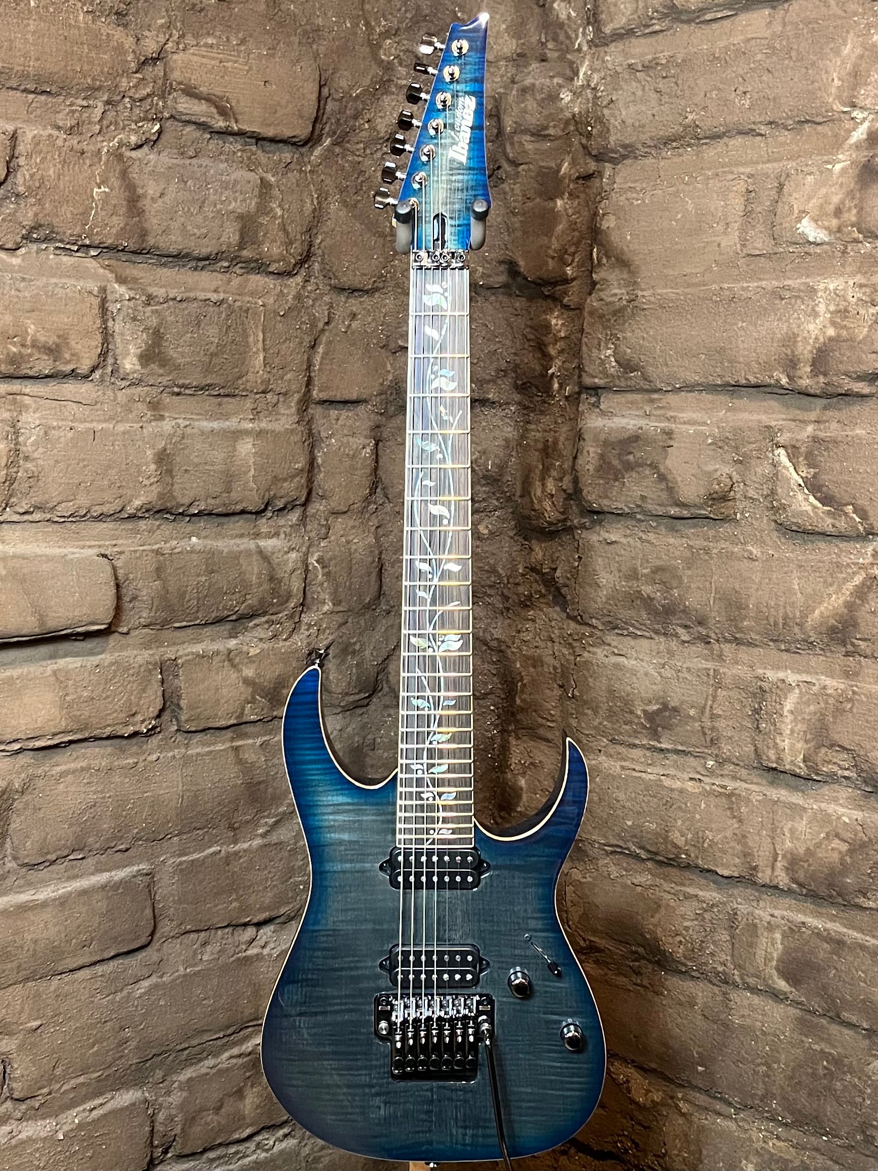 Ibanez J Custom RG8527Z Sodalite 7-String (New)| Black Mountain